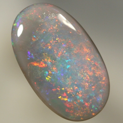 SOLID SEMI BLACK OPAL Pretty red sparkles